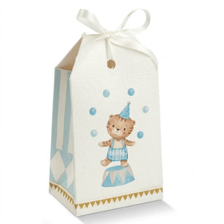 Scatole Scotton - Tag Circus Baby Azzurra 10pz - 55x35x100