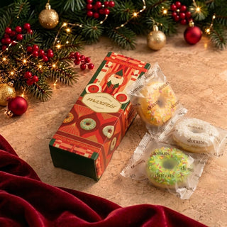 Pasticceria Maxtris - Christmas Donuts ai gusti e colori assortiti Senza Glutine - 6pz