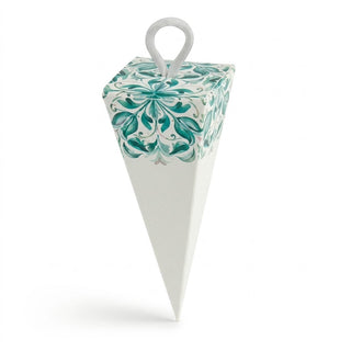 Scatole Scotton - Mini Cono Con Foro Dolce Vita Verde 10pz - 11,5