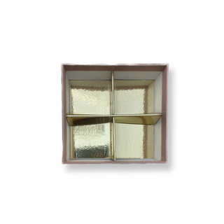 Dieffe Scatola Degustativa Rif 7VE Velluto 10x10x4 cm (scegli il colore)