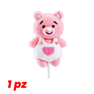 Mallow Pink Bear Lollipop 45 gr