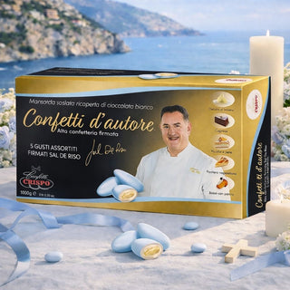 Confetti Crispo - Ciocomandorla Sal De Riso Mix Gusti Celeste - 1Kg