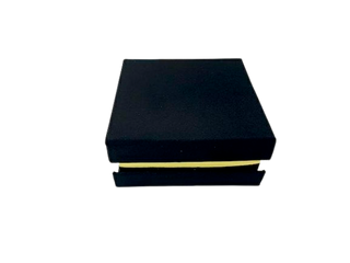 Baratti - Scatola Quadrata Raso Nero 6pz - 10x10x4