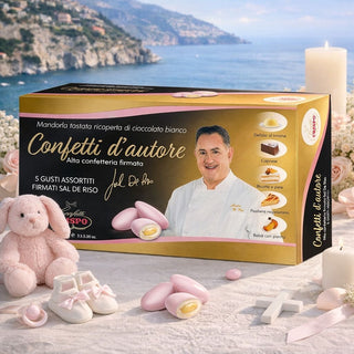 Confetti Crispo - Ciocomandorla Sal De Riso Mix Gusti Rosa - 1Kg