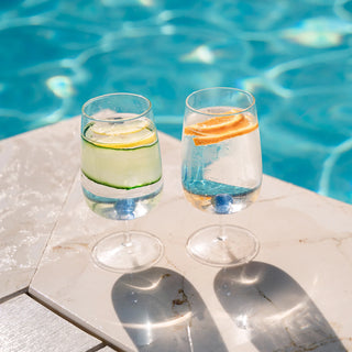 Zafferano Italia - Set da 6 Calici Bilia (SCEGLI IL COLORE)