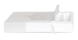Spacco White Box Customizable Case - 17.5x7.5x3 - Minimum 10 pcs