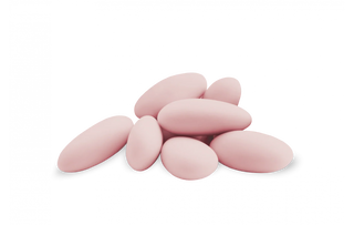 SCAD. 18 Ottobre 2026 Maxtris - Confetti al Cioccolato Bianco colore Rosa - 1kg