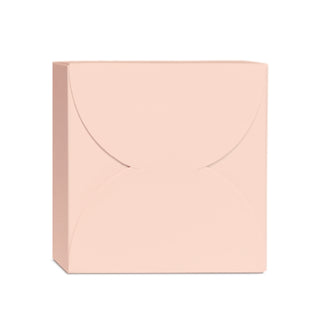 Spacco Box Bianca Petali con Iniziali 12,5x12,5X3,40 - Minimo 10 pezzi (SCEGLI IL COLORE)