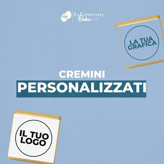 Cremini personalizzati 2.3x1.5cm (MINIMO 30PZ)