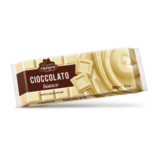 Crispo - Tavoletta Cioccolato bianco - 300g