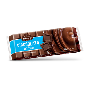 Crispo - Tavoletta Cioccolato al latte - 300g