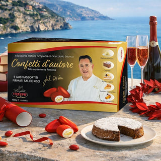 Confetti Crispo - Ciocomandorla Sal De Riso Mix Gusti Rosso - 1Kg