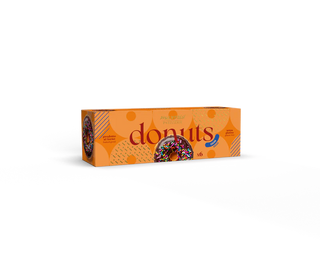 Maxtris Donuts Cacao gusto Cioccolato 6 pz