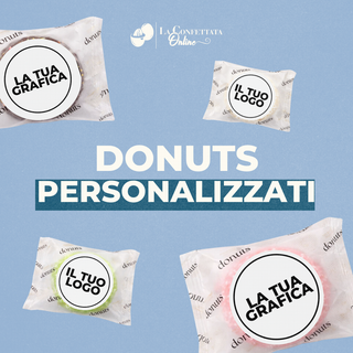 Donuts Incartate Personalizzati (MINIMO 18PZ)