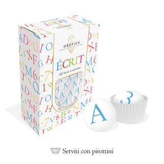 Orefice - Confetti Lettere Celesti ai Cereali Pirottini inclusi - 200g NOVITA'!!! DISPONIBILI DAL 12 MAGGIO