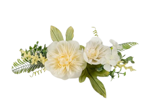 Baratti - Ramo Fiore Ninfea Panna 9x30