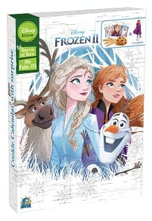 1pz Calendario Dell'Avvento Frozen con Biscotti e Sorpresa -132g