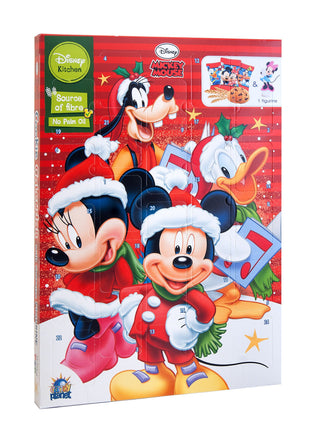 1pz Calendario Dell'Avvento Mickey Mouse con Biscotti e Sorpresa - 132g