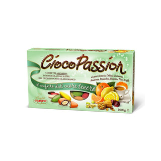 Crispo CiocoPassion - Confetti di Cioccolato al latte Gusti Assortiti Colorati - 1Kg