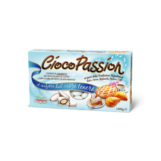 Crispo CiocoPassion - Confetti Gusti della Tradizione Napoletana Bianchi - 1Kg