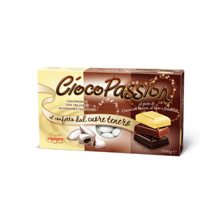 Crispo CiocoPassion - Confetti Con Tre Strati di Finissimo Cioccolato - 1Kg