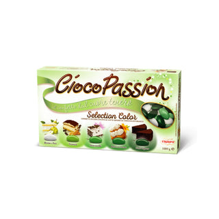 Crispo CiocoPassion - Confetti di Cioccolato a latte Selection Color Verdi - 1Kg