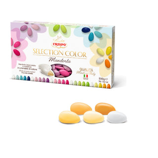 Crispo - Selection Color Alla Mandorla Sfumati Arancio - 500g