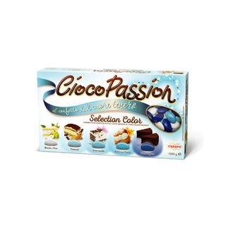 Crispo CiocoPassion - Confetti di Cioccolato a latte Selection Color Celesti - 1Kg