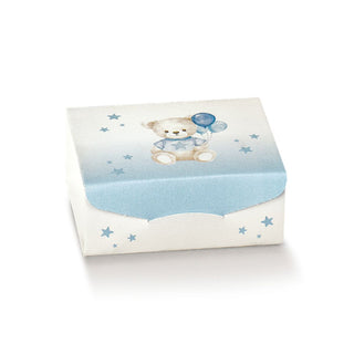 Scotton - Gift Baby Orso Celeste - 10x10x4 10pz