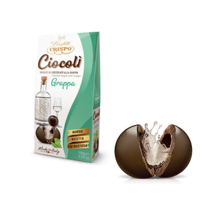 Crispo - Ciocolì Dragées alla Grappa - 100g