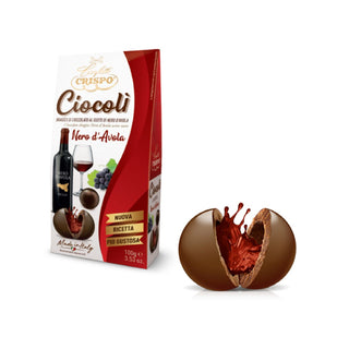 Crispo - Ciocolì Dragées al Nero D'Avola - 100g