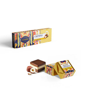 Maxtris - Scatola Cremini gusto Nocciola - 60g