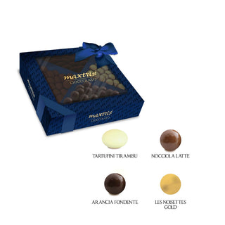 Maxtris - Box Vanity Degustativa Blu con Nastro - 400g