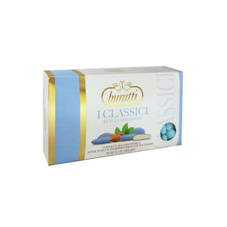 Buratti - Confetti alla Mandorla Intera Pelata Azzurra - 1Kg (DISPONIBILI DAL 10 NOVEMBRE)