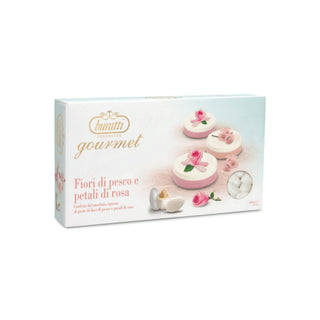 Buratti - Ciocomandorla Tenerezze Gourmet fiori di pesco e petali di rosa- 1Kg