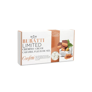 Buratti - Ciocomandorla Tenerezze Cremino Cream Caramel Fleur de Sel Bianchi - 1Kg