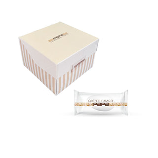 Papa - Dragee CioccoTiramisù Bianco incartato singolarmente - 500g