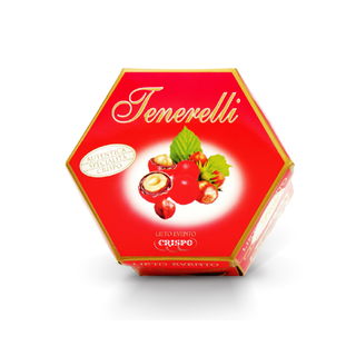 Confetti Crispo Lieto Evento - Tenerelli Nocciola al Cioccolato incartati Rosso - 500g