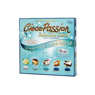 Crispo Lieto Evento - Ciocopassion Selection Color incartati Celeste - 500g
