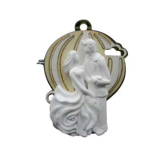 Applicazione Sposini e Mongolfiera 6pz