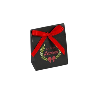 Baratti - Scatola Laurea Nera "La Mia Laurea" - 8x10,3