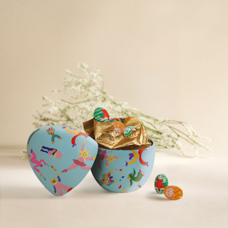 Venchi - Uovo Salvadanaio con Ovetti Assortiti Ripieni a Latte - 100g