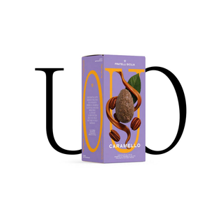 Fratelli Sicilia - Uovo Cioccolato al Latte Caramello Salato con Noci Pecan - 400g