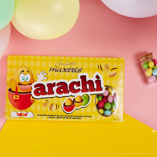 Maxtris Peanuts 500gr Coloré Fourré aux Cacahuètes