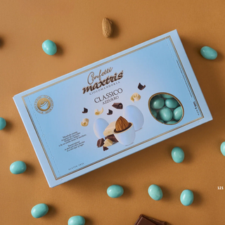 Confetti Maxtris - Ciocomandorla Classico Azzurro - 1Kg