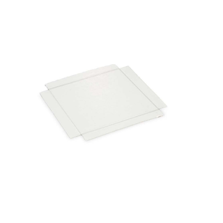Caruso - Fondino Rialzato Bianco 10pz - 8x8x1