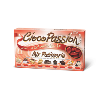 Confetti Crispo Ciocopassion - Confetti al Cioccolato a Latte Mix Patisserie Rosso - 1kg