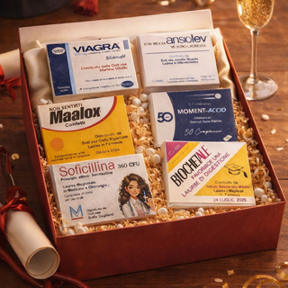 Scatolina Laurea Medicinale in Carta Martellata 200g Personalizzabile 9x7x2 (MINIMO 20PZ)