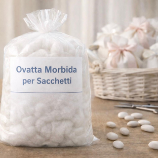 Ovatta Morbida per Riempimento Sacchetti 500g