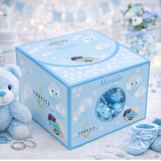 Confetti Orefice - Ciocomandorla Classico Azzurro Incartato Singolarmente - 500g